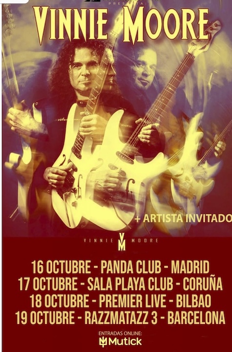 Vinnie Moore Panda Club (Madrid)