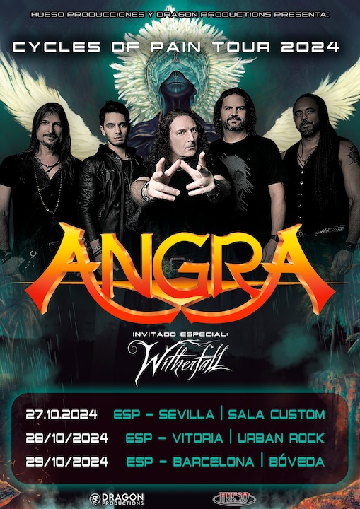 Angra + Witherfall Bóveda (Barcelona)