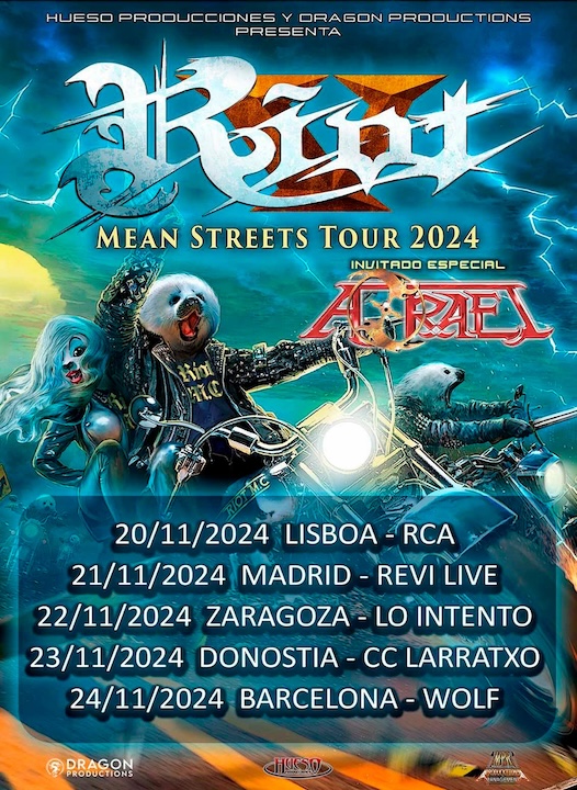 Riot V + Azrael Wolf (Barcelona)