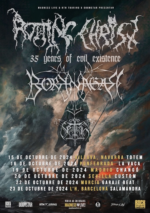 Rotting Christ + Borknagar + Seth Salamandra (L'Hospitalet (Bcn))