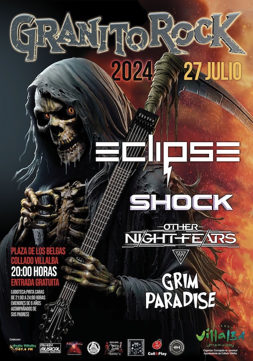 Eclipse + Shock + Other Nightfears + Grim Paradise Plaza de los Belgas (Collado Villalba)
