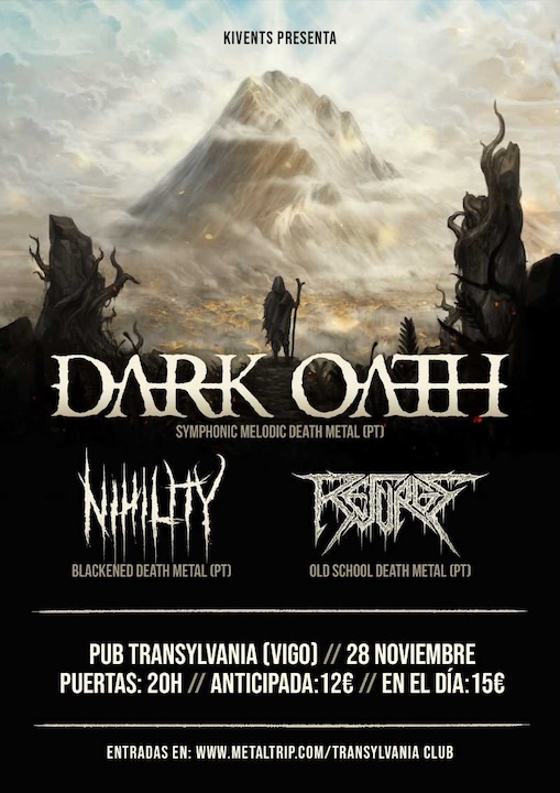 Dark Oath + Nihility + Resurge DM. Pub Transylvania (Vigo)