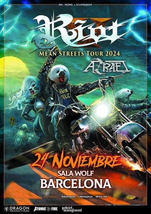 Riot V + Azrael Wolf (Barcelona)