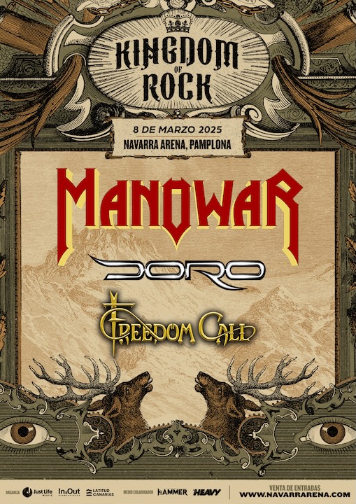 Manowar + Doro + Freedom Call Navarra Arena (Pamplona)