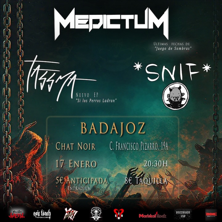 Medictum + Tassma + Snif Chat Noir (Badajoz)