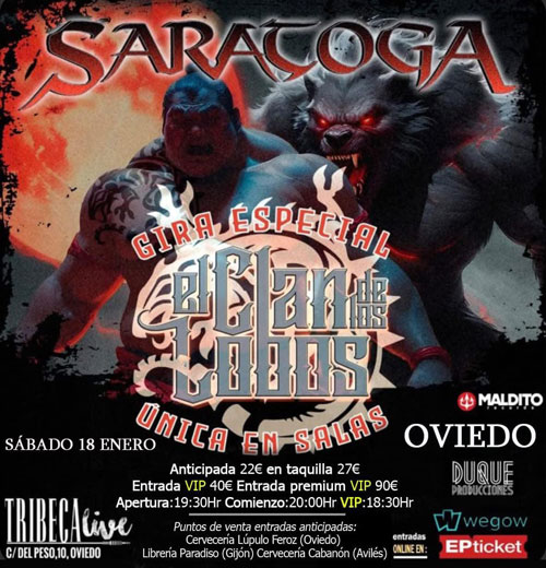 Saratoga Tribeca Live (Oviedo)