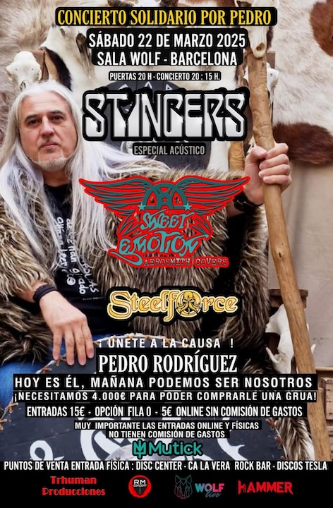 Stingers + Sweet Emotion + Steelforce Wolf (Barcelona)