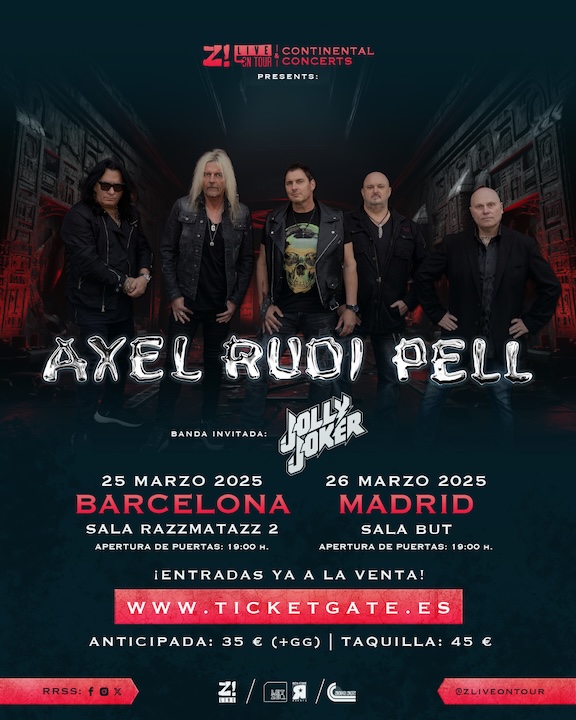 Axel Rudi Pell + Jolly Joker Razzmatazz 2 (Barcelona)