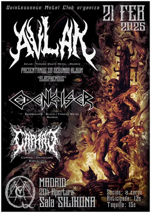 Avlak + Edenkaiser + Caphre Silikona (Madrid)