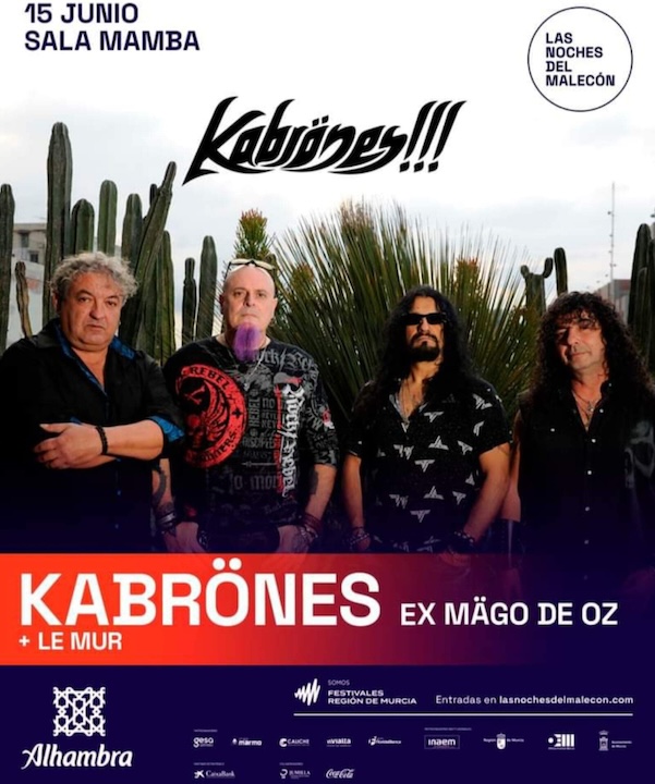 Kabrönes + Le Mur – 15/06/2024 - Sala Mamba (Murcia) 