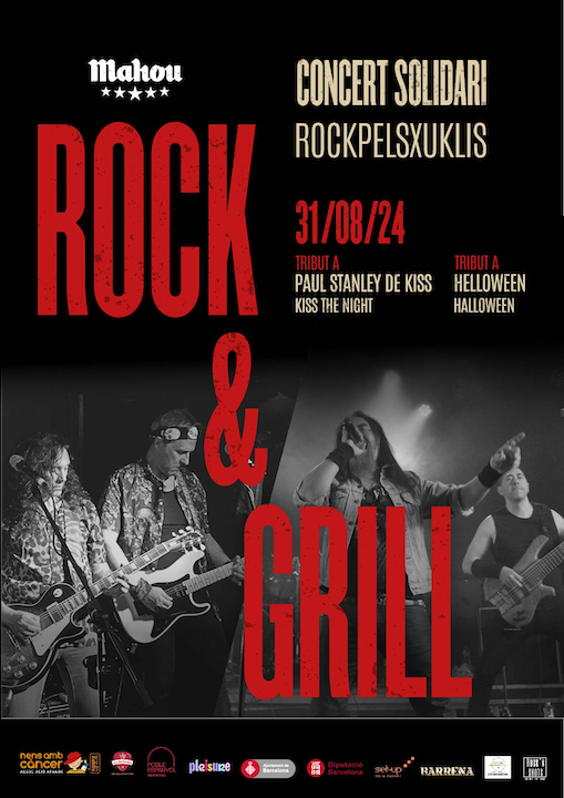 Rock & Grill - Kiss the Night + Halloween - 31/08/24 - Poble Espanyol (Bcn)