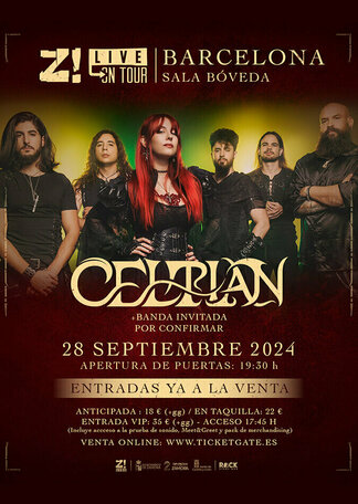 Celtian - 28/9/24 - Sala Bóveda (Bcn)