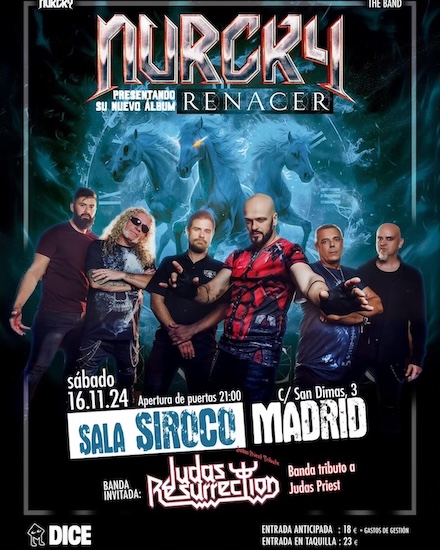 Judas Resurrection + Nurcry - 16/11/24 - Sala Siroco