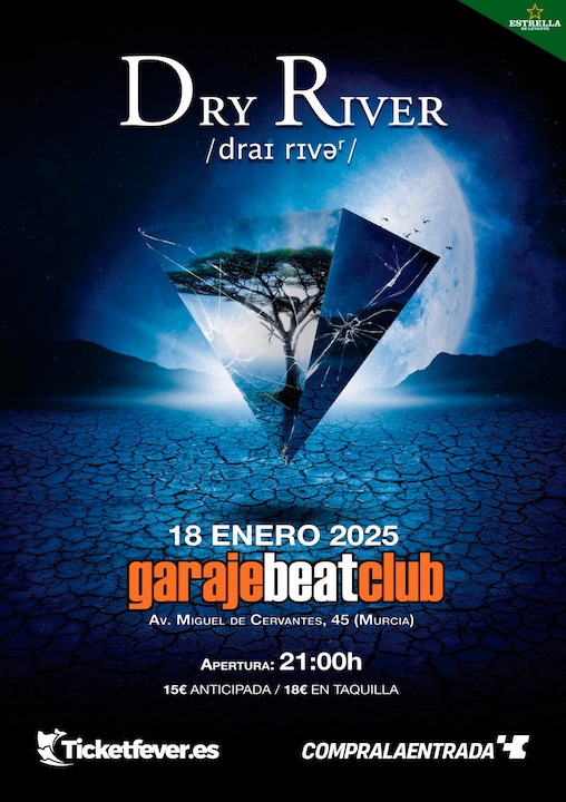 Dry River - 18/01/25 - Garaje Beat Club (Murcia)