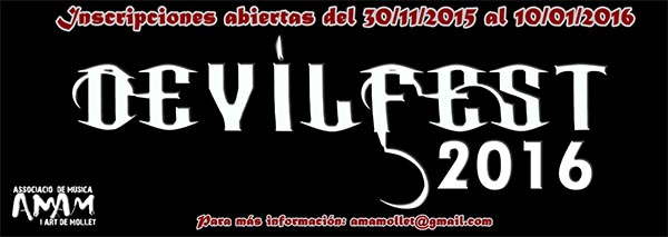 Devilfest 2016 abre sus inscripciones