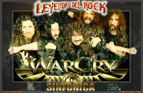 Leyendas del Rock 2016 cierra su cartel con el proyecto sinfónico de Warcry