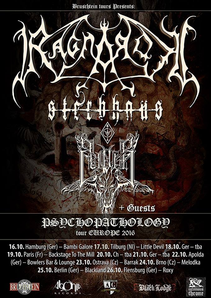 ¡Cvinger de gira por europa con Ragnarok en octubre!