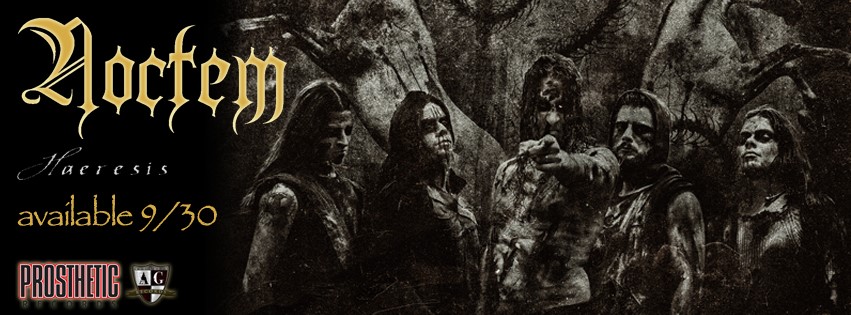 ¡Noctem presenta un nuevo tema "Through The Black Temples Of Disaster e inicia la preventa.