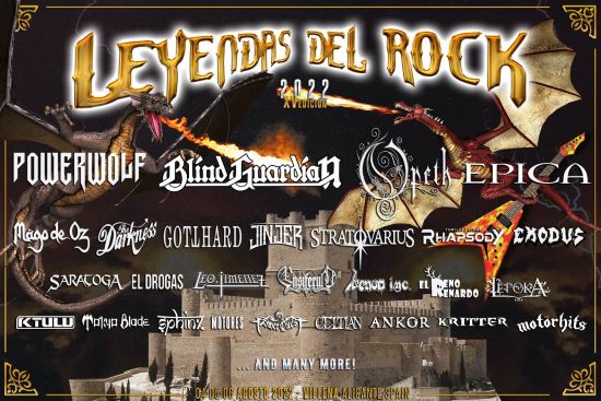 Leyendas del Rock 2022: avanç de cartell i entrades a la venda