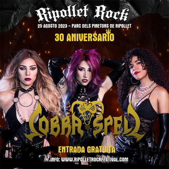 Cobra Spell, nova confirmació del Ripollet Rock