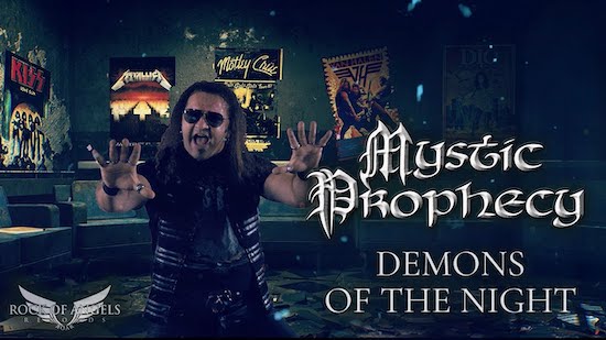 Mystic Prophecy lanza nuevo videoclip de su cuarto single: Demons of the Night