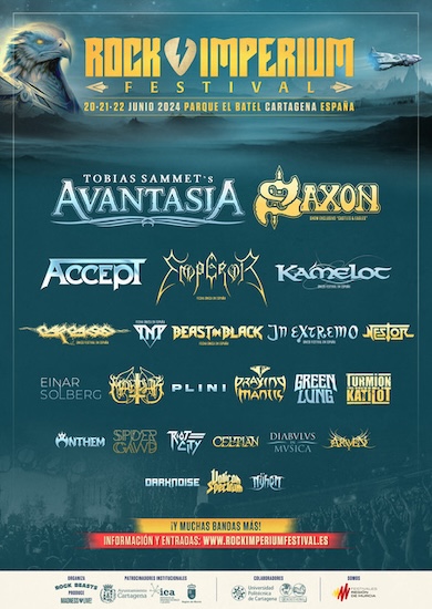 Después de Arwen, Avantasia confirmados en el Rock Imperium 2024