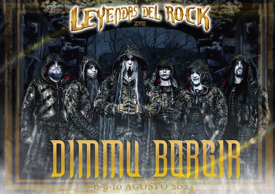 Dimmu Borgir, segon cap de cartell de Leyendas del Rock 2024