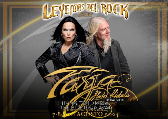 NP Tarja i Marko Hietala a Leyendas del Rock 2024!!