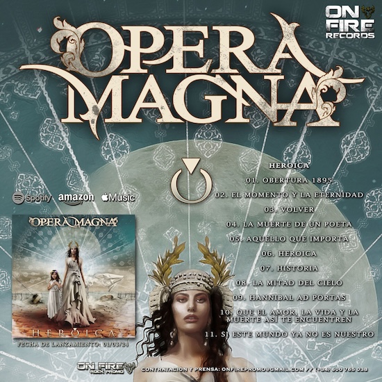 Opera Magna anuncia los detalles de su próximo lanzamiento: Heroica