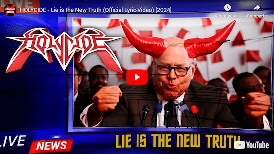 Tercer single de HOLYCIDE: Lie is the New Truth