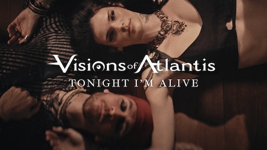VISIONS OF ATLANTIS revela el tercer sencillo con video, Tonight I’m Alive
