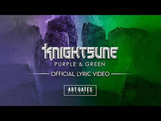 KNIGHTSUNE presenta su nuevo single "Purple & Green" con un lyric video