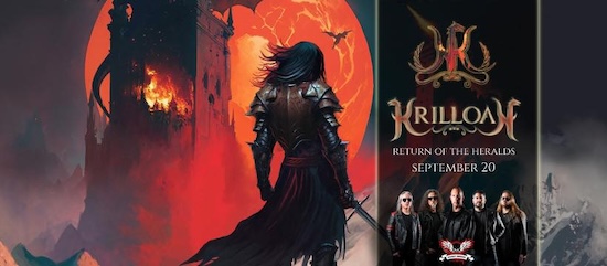 Atlantean Sword és el primer senzill del nou àlbum de KRILLOAN, Return Of The Heralds