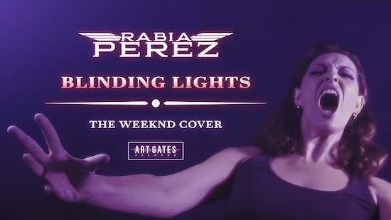 Blinding Lights de The Weeknd - versió metal per Rabia Perez