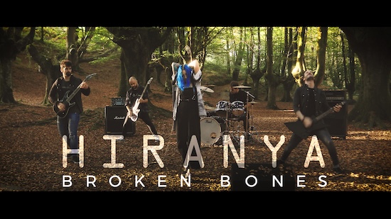 Nou videoclip de HIRANYA: Broken Bones