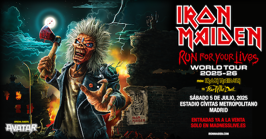 Iron Maiden bat el seu rècord històric de prevenda a Espanya