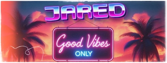 JARED RETROWAVE: Nova banda des de València i d'altres punts