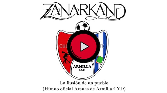 Estreno del himno del Arenas de Armilla por Zanarkand