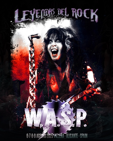 W.A.S.P., nou cap de cartell per a Leyendas del Rock 2025