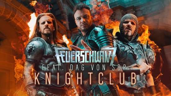 FEUERSCHWANZ publica nuevo tema con video: Knightclub