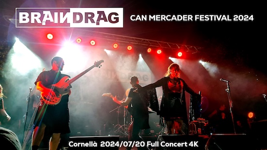 BRAINDRAG presenta video en vivo en el CMF24