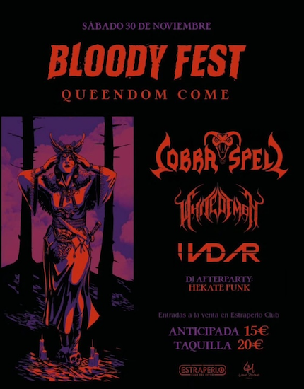 BLOODY FEST: QUEENDOM COME